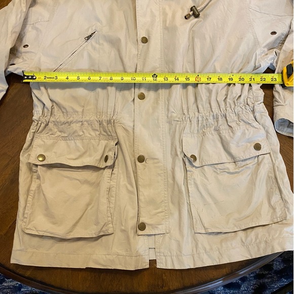 Burberrys of London Hooded Rain Coat Lightweight Jacket‎ Beige Size M |G1 - Picture 7 of 9